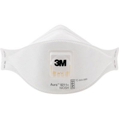 Masque Respirateur avec soupape N95 9211 contre les particules